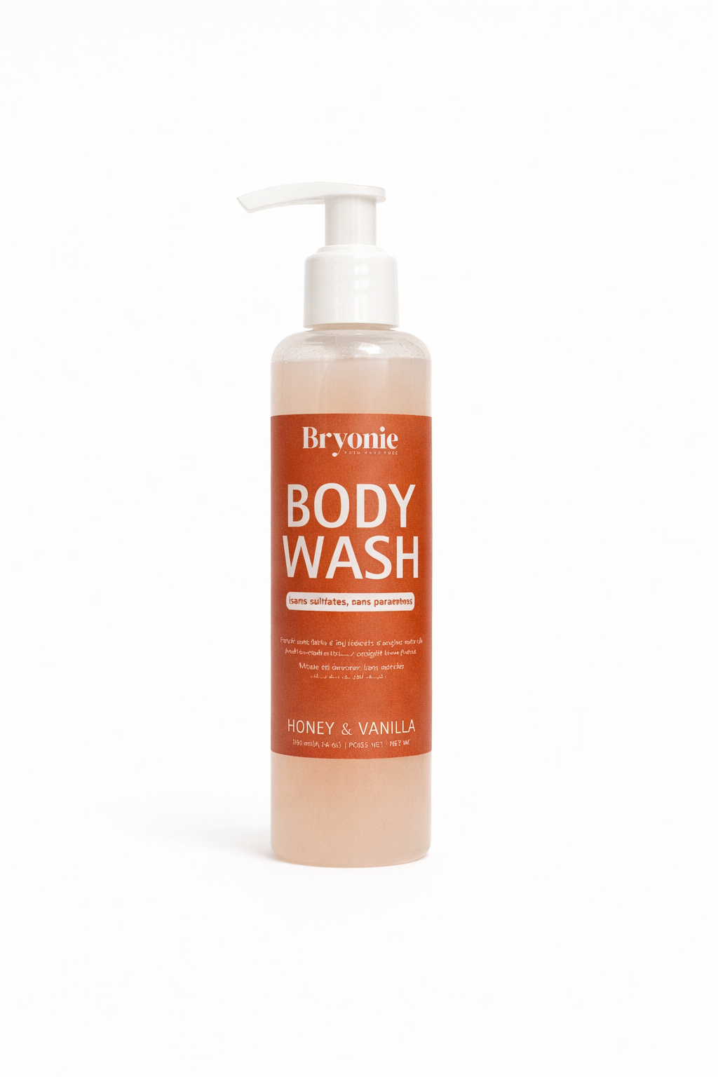 Body Wash Honey & Vanilla